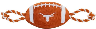 Pets First University of Texas Nylon Football Rope Toy                                                                          