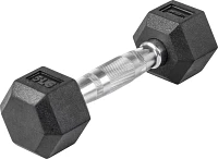 Lifeline Hex 5-120lb Rubber Dumbbell                                                                                            