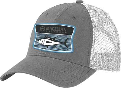 Magellan Outdoors Men's Tuna Wave Patch Trucker Cap                                                                             