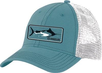 Magellan Outdoors Men's Water Fade Patch Trucker Cap                                                                            