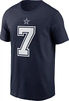 Nike Men's Dallas Cowboys Trevon Diggs #7 N&N Short Sleeve T-shirt