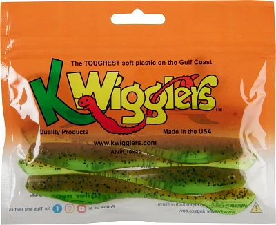 Kelley Wigglers Willowtail Shad Swimbaits 6-Pack