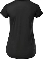 BCG Women's Front Tie Short Sleeve T-shirt