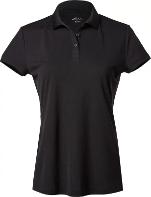 BCG Women's Tennis Solid Short Sleeve Polo Shirt