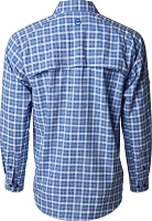 Magellan Outdoors  Men's Pro Fish Plaid Long Sleeve Shirt