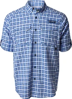 Magellan Outdoors  Men's Pro Fish Plaid Long Sleeve Shirt