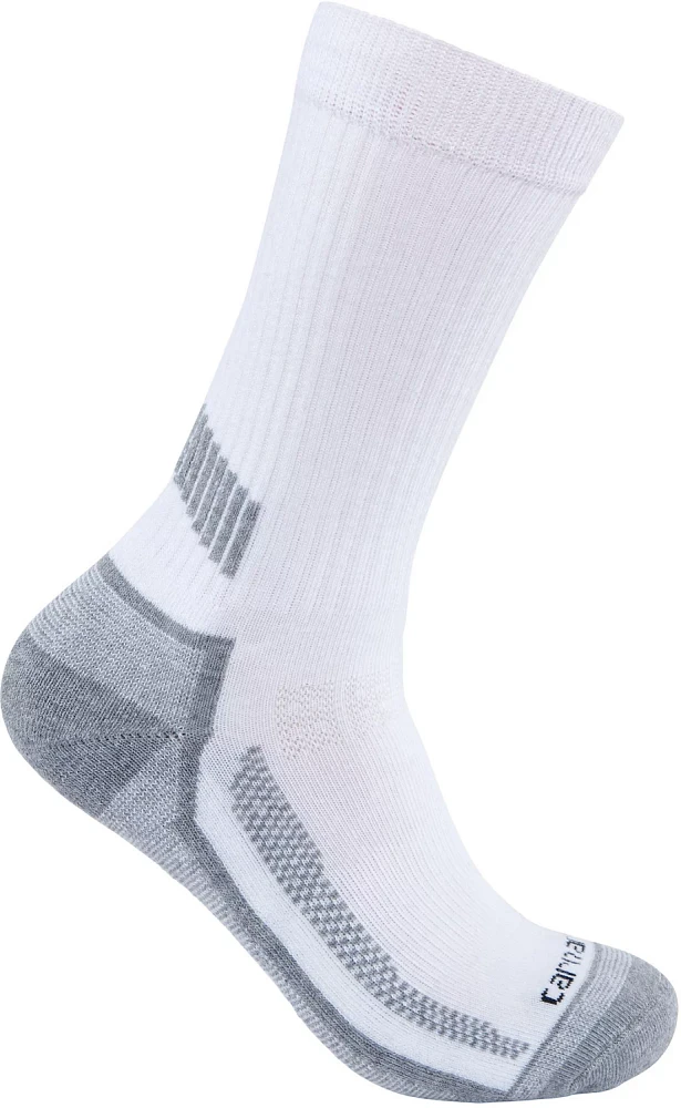 Carhartt Men's Force Midweight Crew Socks 3-Pack