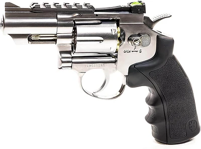 Barra Airguns Black Ops 357 2.5 in Nickel BB Revolver                                                                           