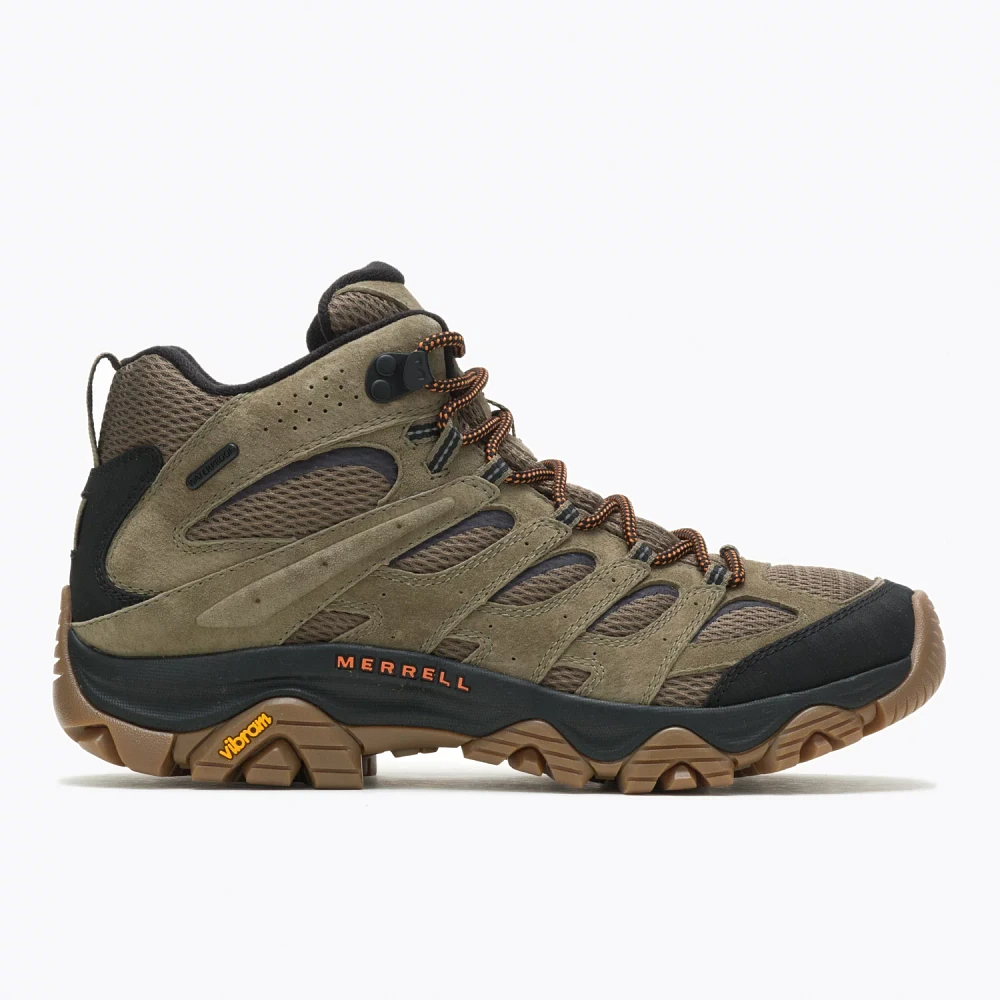 Merrell Men's Moab 3 Mid Waterproof Hiking Boots                                                                                