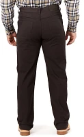 Smith's Workwear Men's Stretch Fleece-Lined Canvas 5-Pocket Pants
