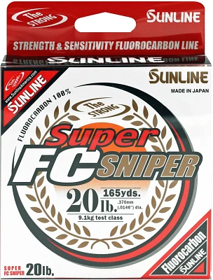 Sunline Super FC Sniper Natural Clear 25 lb - 660 yd Fishing Line