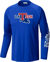 Columbia Sportswear Men's Louisiana Tech University Terminal Tackle Long Sleeve Graphic T-shirt