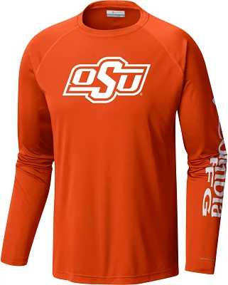 Columbia Sportswear Men's Oklahoma State University Terminal Tackle Long Sleeve Graphic T-shirt