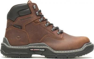 Wolverine Men's Raider Durashock Waterproof Lace Up Work Boots                                                                  