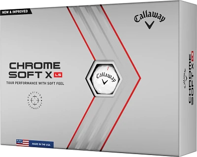 Callaway Chrome Soft X LS 2022 Golf Balls 12-Pack                                                                               