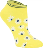 BCG Floral Stripe No Show Socks 6 Pack                                                                                          