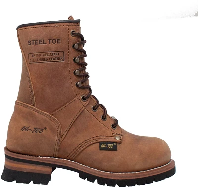 AdTec Women’s Steel Toe Logger Work Boots                                                                                     