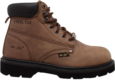 AdTec Men’s 6 in Nubuck Steel Toe Work Boots                                                                                  