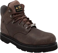 AdTec Men's 6 in Crazy Horse Steel Toe Work Boots                                                                               