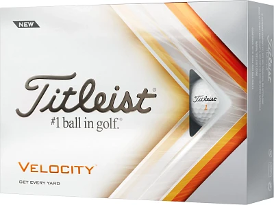 Titleist Velocity '22 Golf Balls 12-Pack                                                                                        