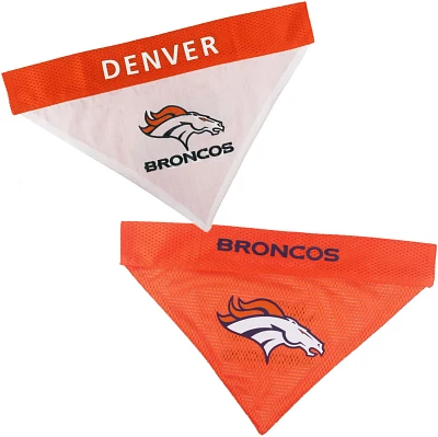 Pets First Denver Broncos Reversible Dog Bandana