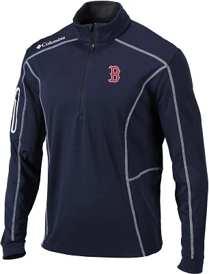 Columbia Sportswear Men's Boston Red Sox Shotgun 1/4 Zip Pullover