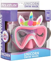 Aqua2ude Girls' Novelty Unicorn Swim Mask                                                                                       