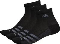 adidas Men's Superlite Stripe III Quarter Socks 3-Pack                                                                          