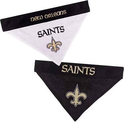 Pets First New Orleans Saints Reversible Dog Bandana