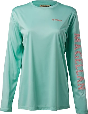 Magellan Outdoors Women's Caddo Lake Logo Crew Long Sleeve T-shirt