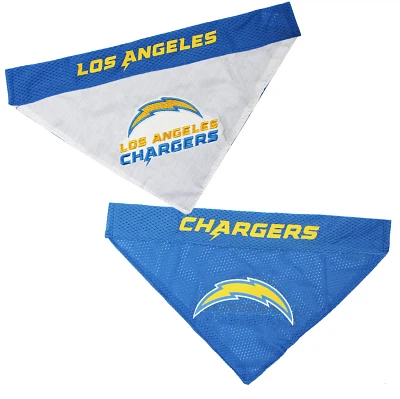 Pets First Los Angeles Chargers Reversible Dog Bandana
