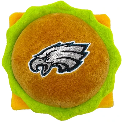 Pets First Philadelphia Eagles Hamburger Dog Toy                                                                                