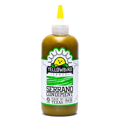 Yellow Bird Serrano 19.6 oz Condiment                                                                                           