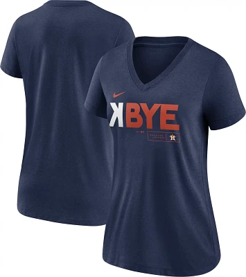 Nike Women's Houston Astros K-Bye Graphic T-shirt