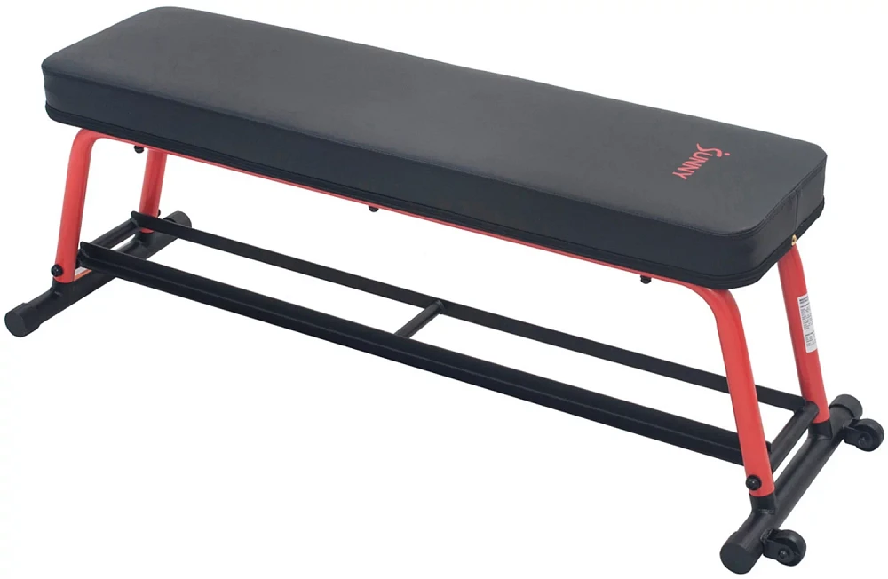 Sunny Health & Fitness Power Zone Flat Bench                                                                                    