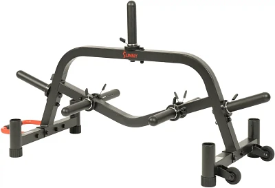 Sunny Health & Fitness Multi-Weight Plate and Barbell Rack                                                                      