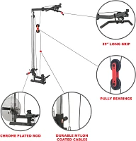 Sunny Health & Fitness Lat Pulldown Pulley System                                                                               