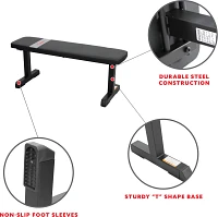 Sunny Health & Fitness Flat Weight Bench                                                                                        