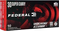 Federal FMJ 30 Super Carry 100-Grain Handgun Ammunition - 20 Rounds                                                             