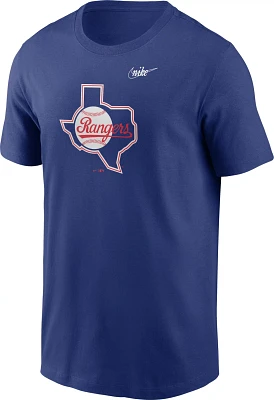 Nike Men's Texas Rangers Cooperstown Logo Graphic Short Sleeve T-shirt