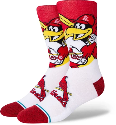 Stance St. Louis Cardinals Mascot Crew Socks                                                                                    