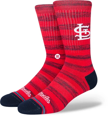 Stance St. Louis Cardinals Twist Crew Socks                                                                                     