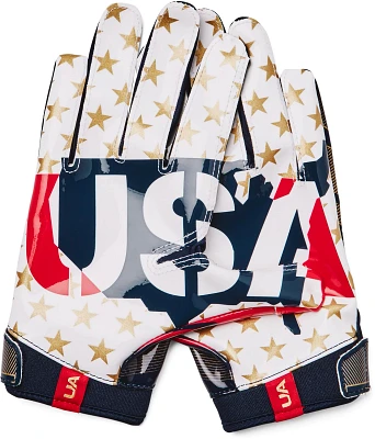 Under Armour Youth F8 USA Novelty Football Gloves