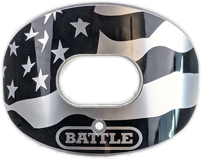 Battle Oxygen Chrome American Flag 2.0 Mouthguard                                                                               