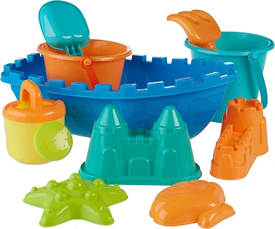 O'Rageous Beach Toys 10-Piece Set                                                                                               