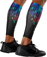 Shock Doctor Adults' Tie Dye Drip Showtime Calf Sleeve