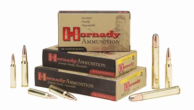 Hornady Custom 243 Win 87-Grain Rifle Ammunition - 20 Rounds                                                                    
