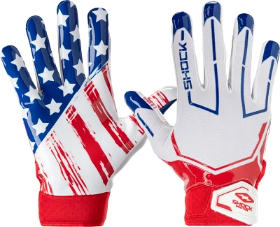 Shock Doctor Youth Showtime Stars and Stripes Receiver Glove                                                                    