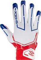 Shock Doctor Youth Showtime Stars and Stripes Receiver Glove                                                                    