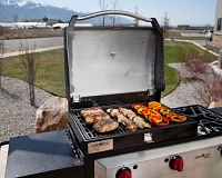 Camp Chef Deluxe 24 x 16 in Double Burner Grill                                                                                 